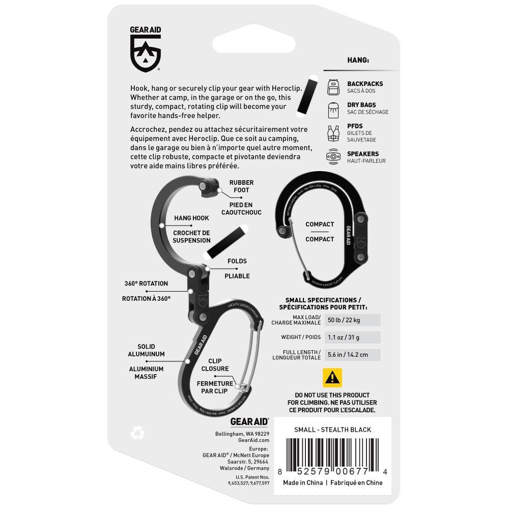 Βάση Στήριξης Εξοπλισμού GearAid Heroclip S | www.lightgear.gr