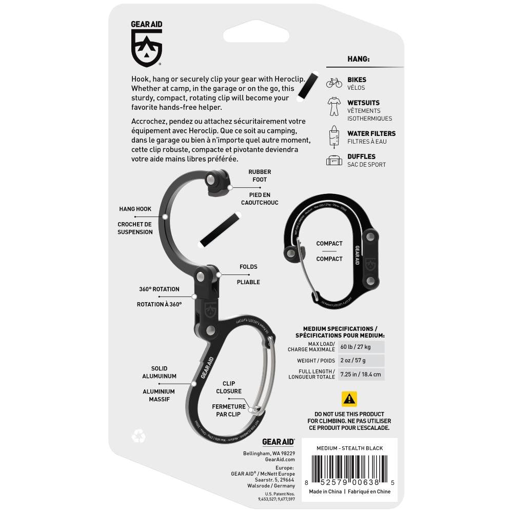 Βάση Στήριξης Εξοπλισμού GearAid Heroclip M | www.lightgear.gr