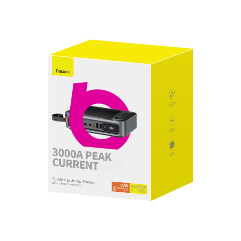 Jump Starter Powerbank Baseus 26800mAh | www.lightgear.gr