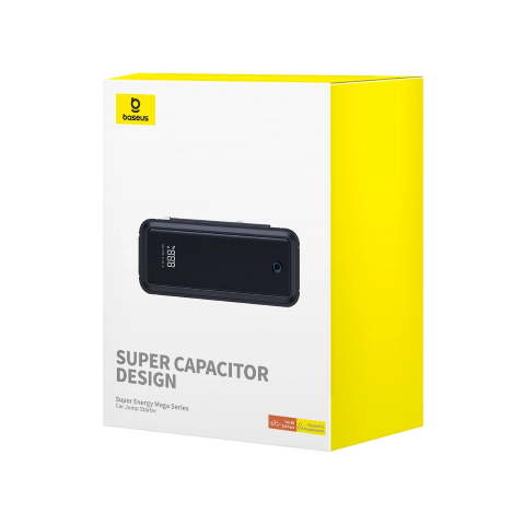 Jump Starter Baseus Super Energy Mega Series 3000A 12V USB-C | www.lightgear.gr
