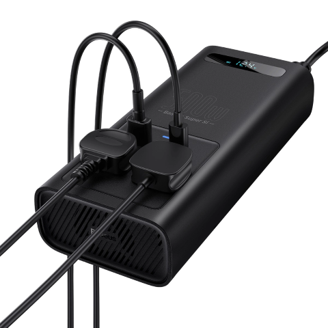 Inverter Baseus Super Si 500W 220V | www.lightgear.gr