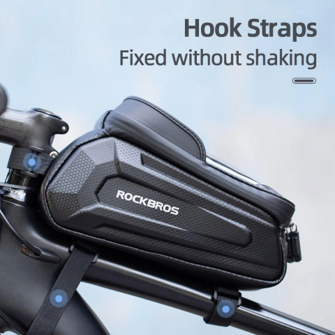 Τσαντάκι Ποδηλάτου Με Θήκη Κινητού Rockbros B68 1,7lt | www.lightgear.gr