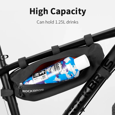 Τσαντάκι Ποδηλάτου Rockbros Με Velcro AS-043 3lt | www.lightgear.gr