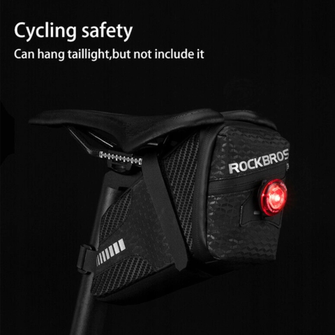 Τσαντάκι Ποδηλάτου Σέλας Rockbros Με Velcro C29 | www.lightgear.gr