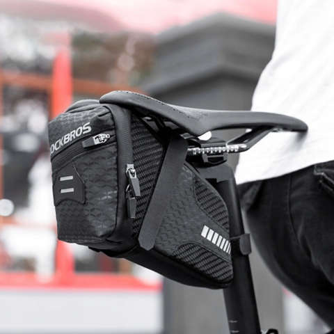 Τσαντάκι Ποδηλάτου Σέλας Rockbros Με Velcro C29 | www.lightgear.gr