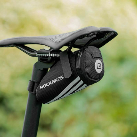 Τσαντάκι Ποδηλάτου Σέλας Rockbros Με Velcro C28 0,5lt | www.lightgear.gr