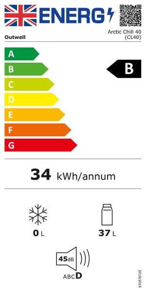 Ηλεκτρικό Ψυγείο Compressor Outwell Arctic Chill 40lt - 2024 | www.lightgear.gr