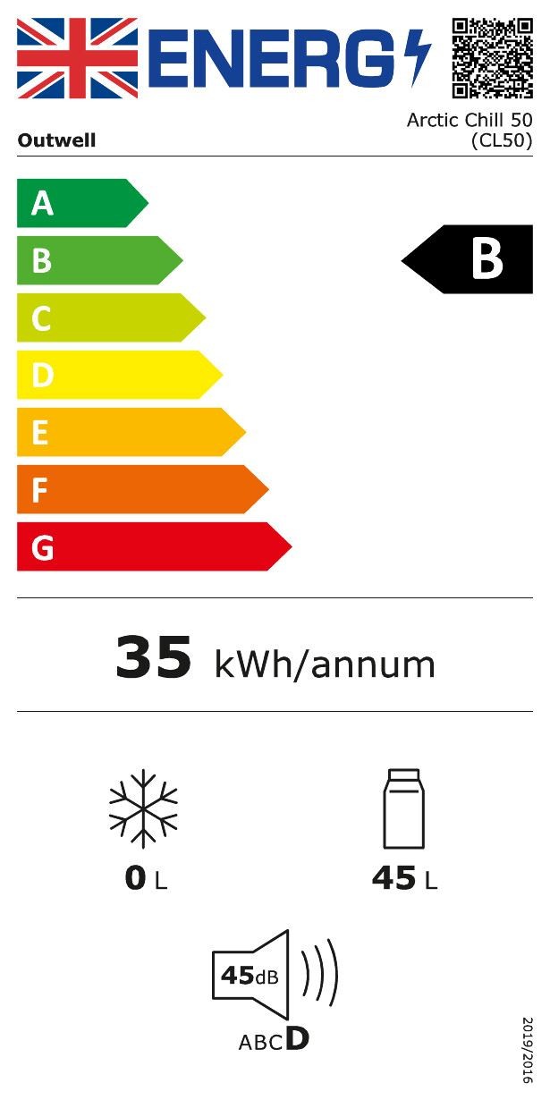 Ηλεκτρικό Ψυγείο Compressor Outwell Arctic Chill 50lt - 2024 | www.lightgear.gr