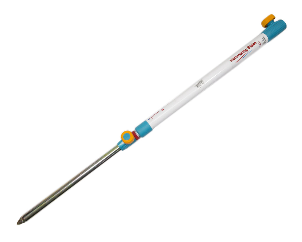 Hammering Stake/Κρουστικό κοντάρι Λευκό/σιέλ 32mm | www.lightgear.gr