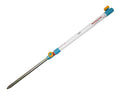 Hammering Stake/Κρουστικό κοντάρι Λευκό/σιέλ 32mm | www.lightgear.gr