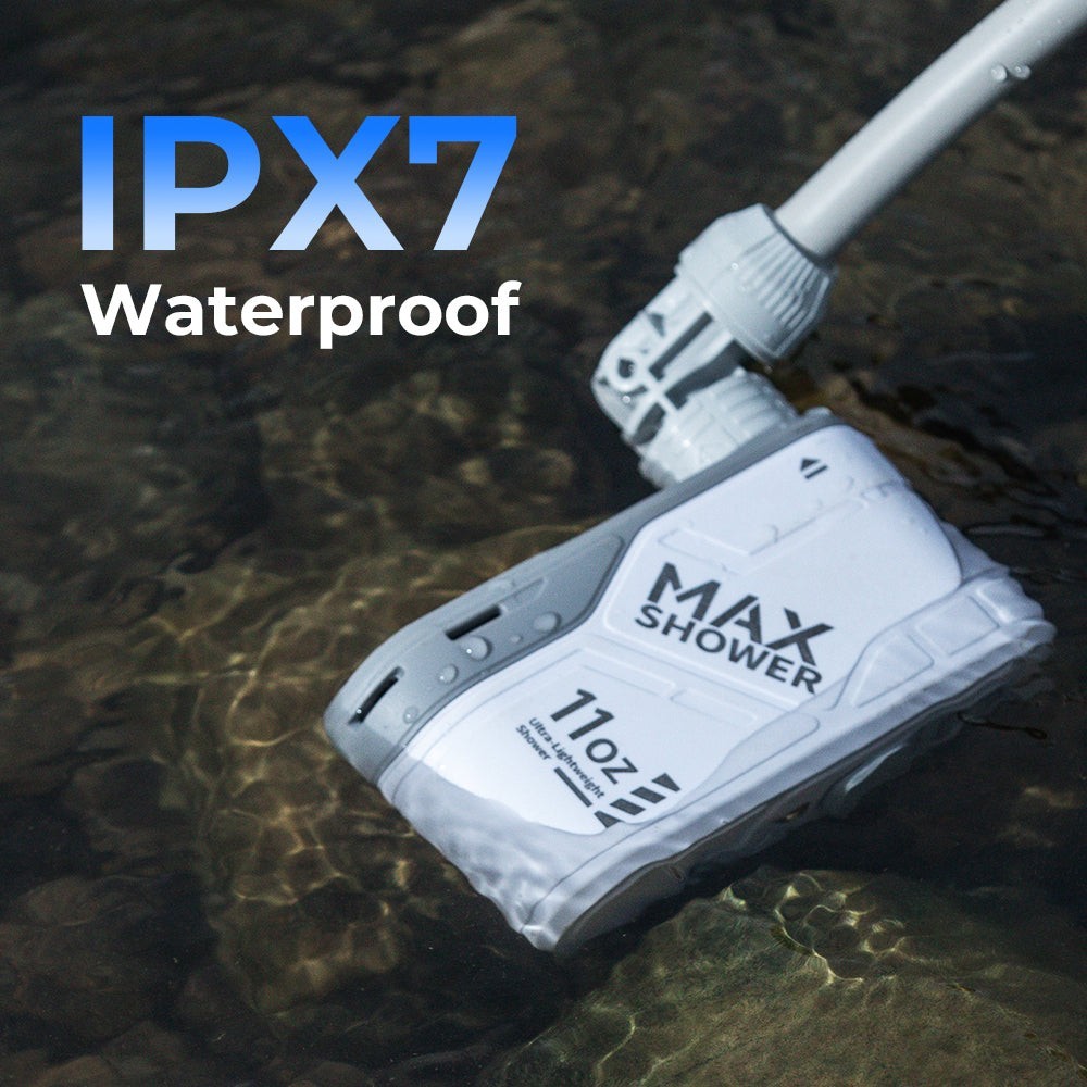 Επαναφορτιζόμενη Ντουζιέρα Flextail Max Shower | www.lightgear.gr