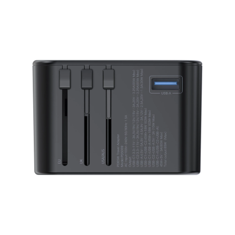 Αντάπτορας Ταξιδιού Choetech gaN 2xUSB-C 65W Fast Charger | www.lightgear.gr