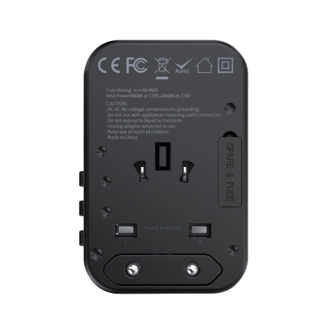 Αντάπτορας Ταξιδιού Choetech gaN 2xUSB-C 65W Fast Charger | www.lightgear.gr