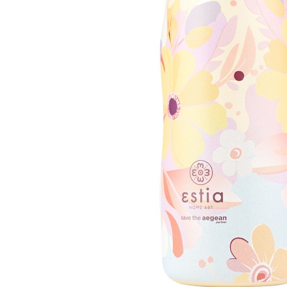 Ανοξείδωτο Μπουκάλι Θερμός Estia Save the Aegean 500ml | www.lightgear.gr