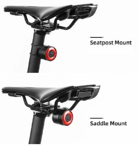 Φως Ποδηλάτου Πίσω Rockbros Q3 Intelligent Stop System | www.lightgear.gr