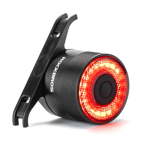 Φως Ποδηλάτου Πίσω Rockbros Q3 Intelligent Stop System | www.lightgear.gr