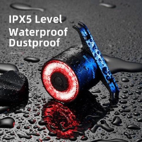 Φως Ποδηλάτου Πίσω Rockbros Q3 Intelligent Stop System | www.lightgear.gr