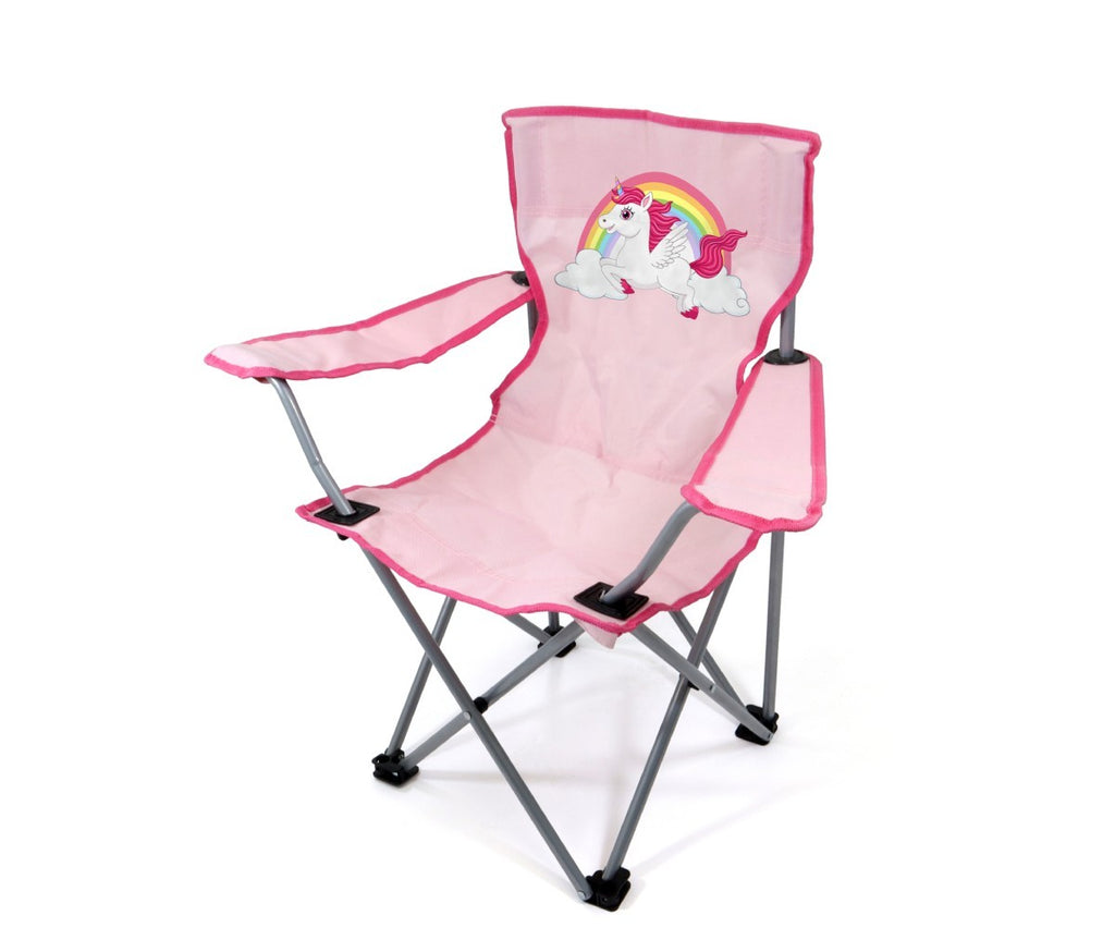 Παιδική Καρέκλα Camping Basic Nature Travelchair Kids Pink Unicorn | www.lightgear.gr
