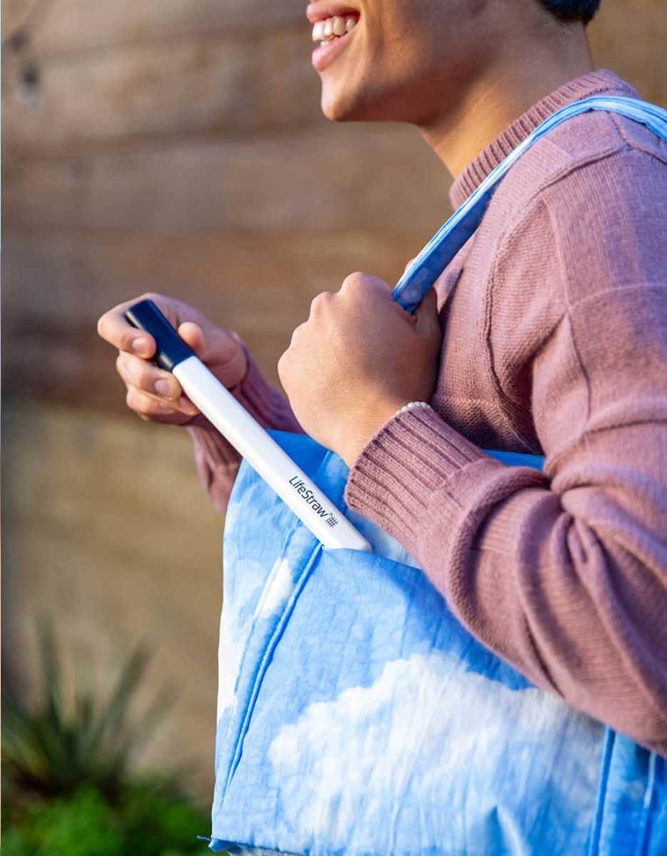 Φίλτρο Νερού Ανοξείδωτο Lifestraw Sip 3τεμ Μπλε | www.lightgear.gr