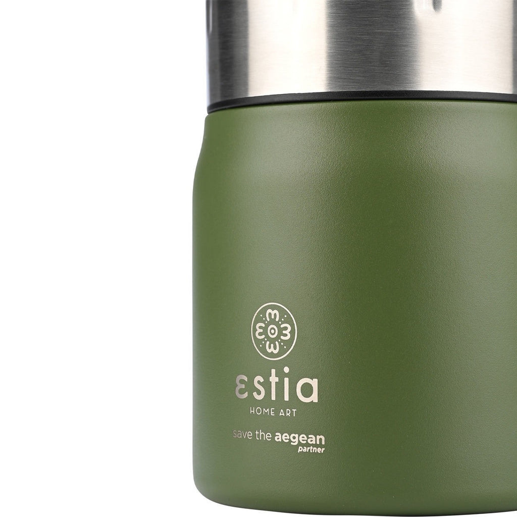 Ανοξείδωτο Θερμός Φαγητού Lunch Pot Estia 500ml | www.lightgear.gr