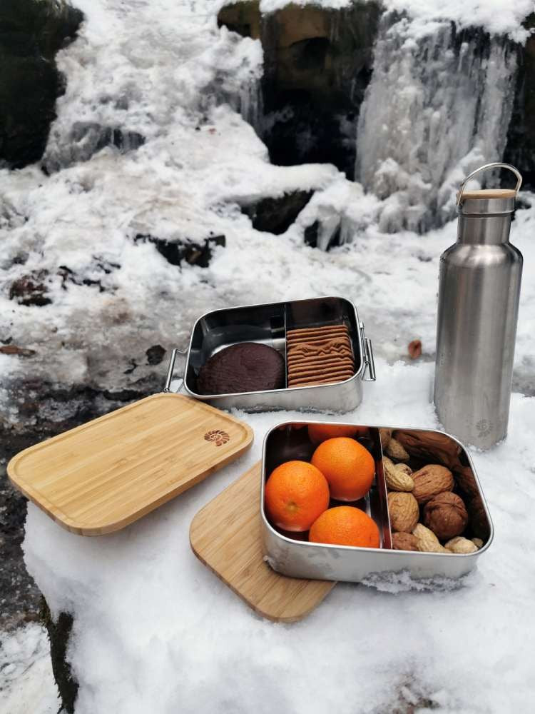 Ανοξείδωτο Δοχείο Φαγητού Origin Outdoors Bamboo-Clip 1200ml | www.lightgear.gr
