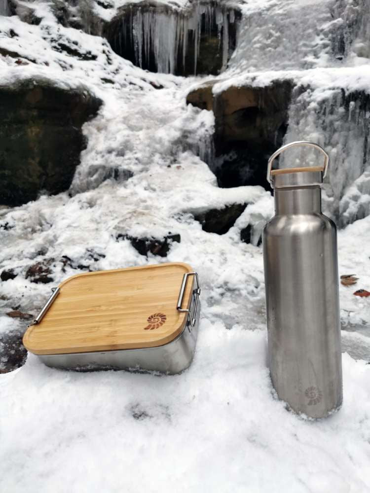Ανοξείδωτο Δοχείο Φαγητού Origin Outdoors Bamboo-Clip 1200ml | www.lightgear.gr