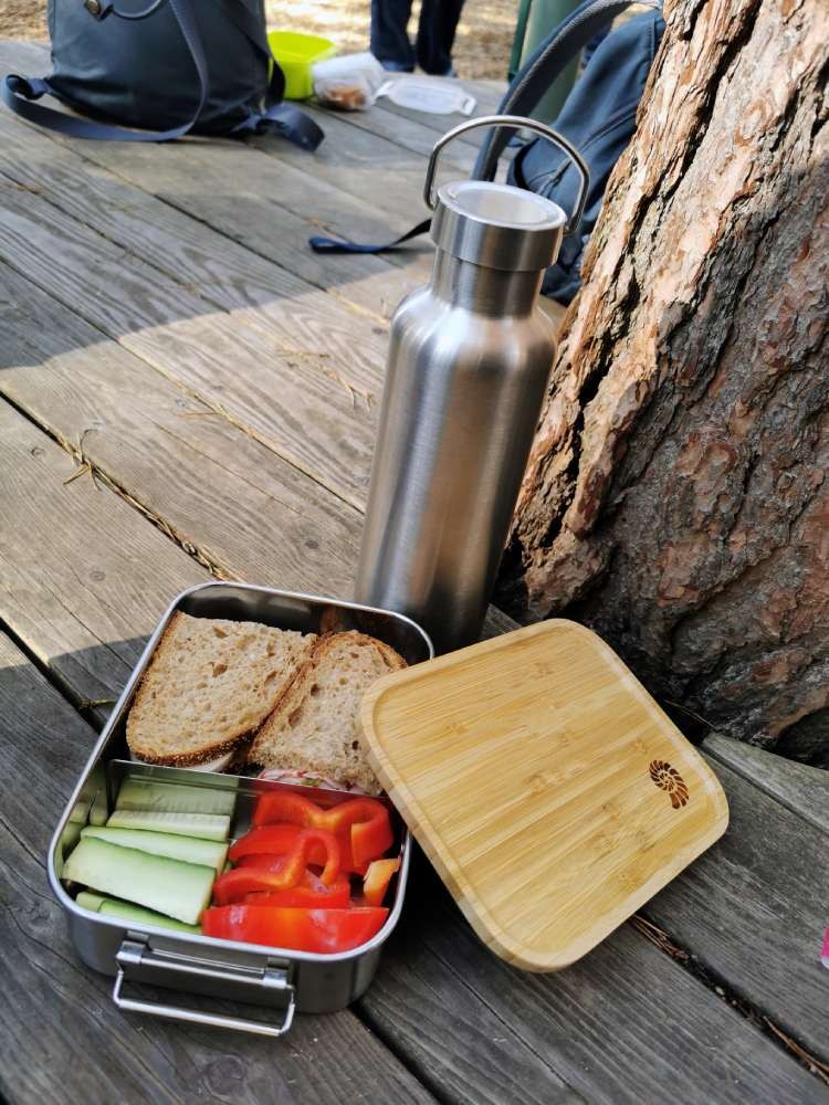 Ανοξείδωτο Δοχείο Φαγητού Origin Outdoors Bamboo-Clip 1200ml | www.lightgear.gr