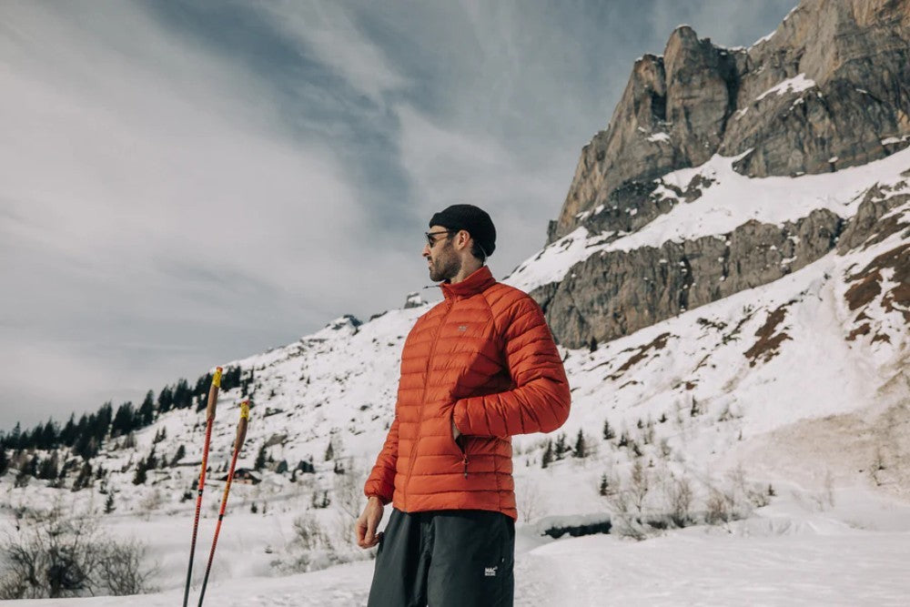 Ανδρικό Μπουφάν Mac In A Sac Synergy Burnt Orange | www.lightgear.gr