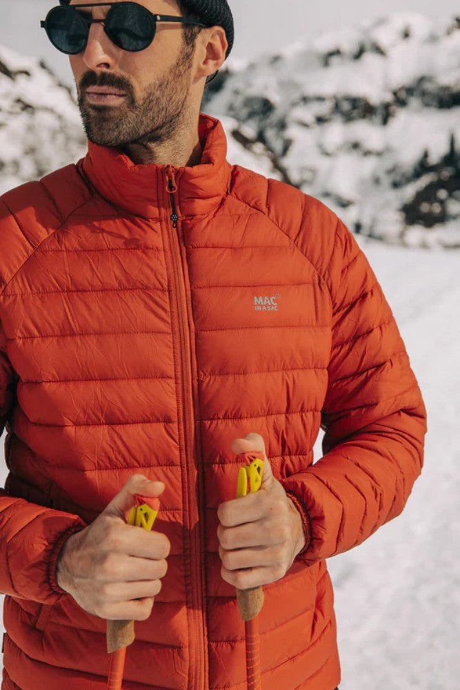 Ανδρικό Μπουφάν Mac In A Sac Synergy Burnt Orange | www.lightgear.gr