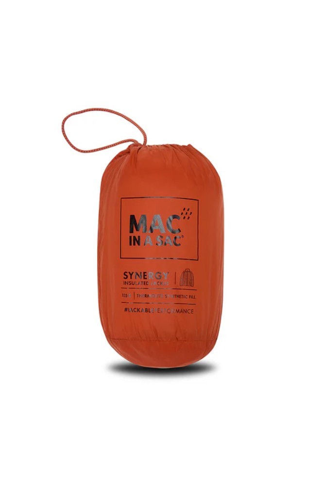 Ανδρικό Μπουφάν Mac In A Sac Synergy Burnt Orange | www.lightgear.gr