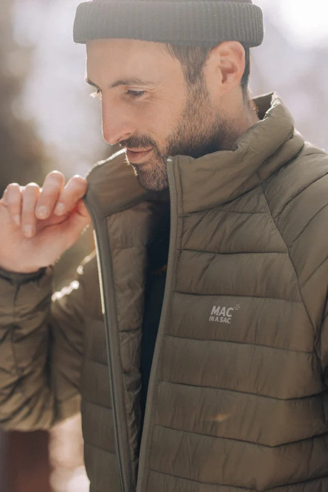 Ανδρικό Μπουφάν Mac In A Sac Synergy Khaki | www.lightgear.gr