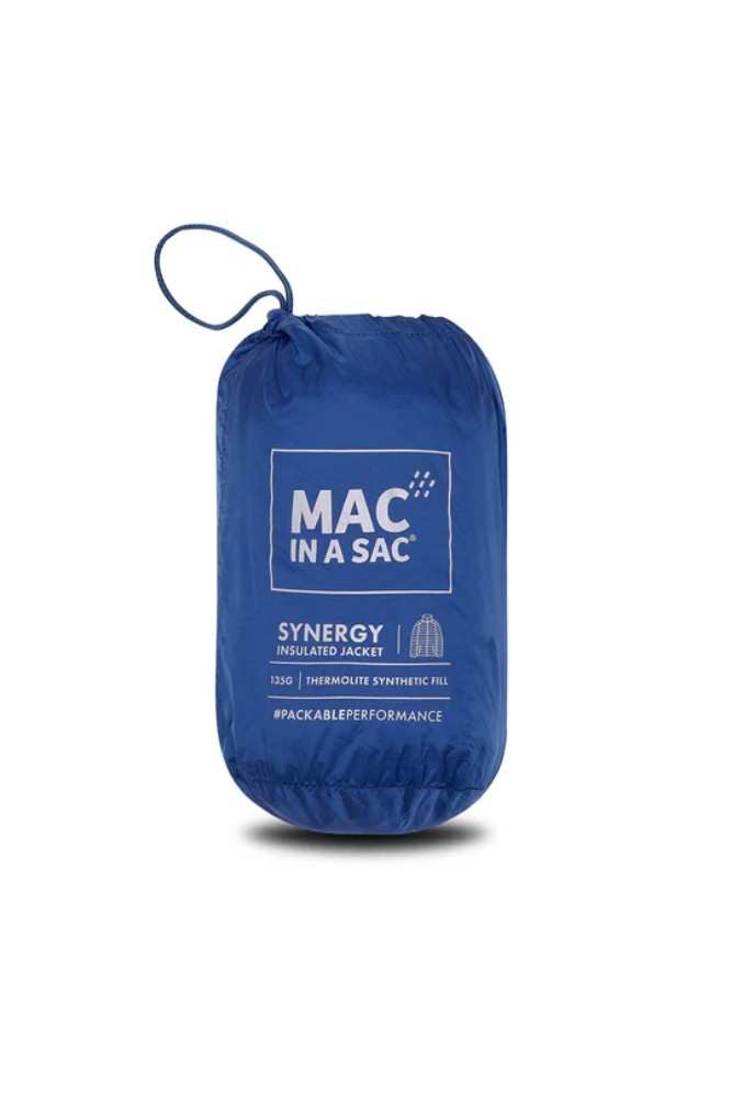 Ανδρικό Μπουφάν Mac In A Sac Synergy Sapphire Blue | www.lightgear.gr