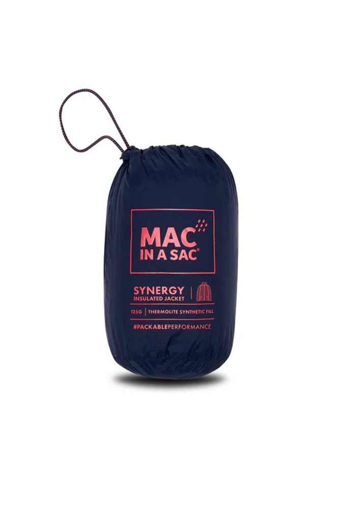 Γυναικείο Μπουφάν Mac In A Sac Synergy Navy | www.lightgear.gr