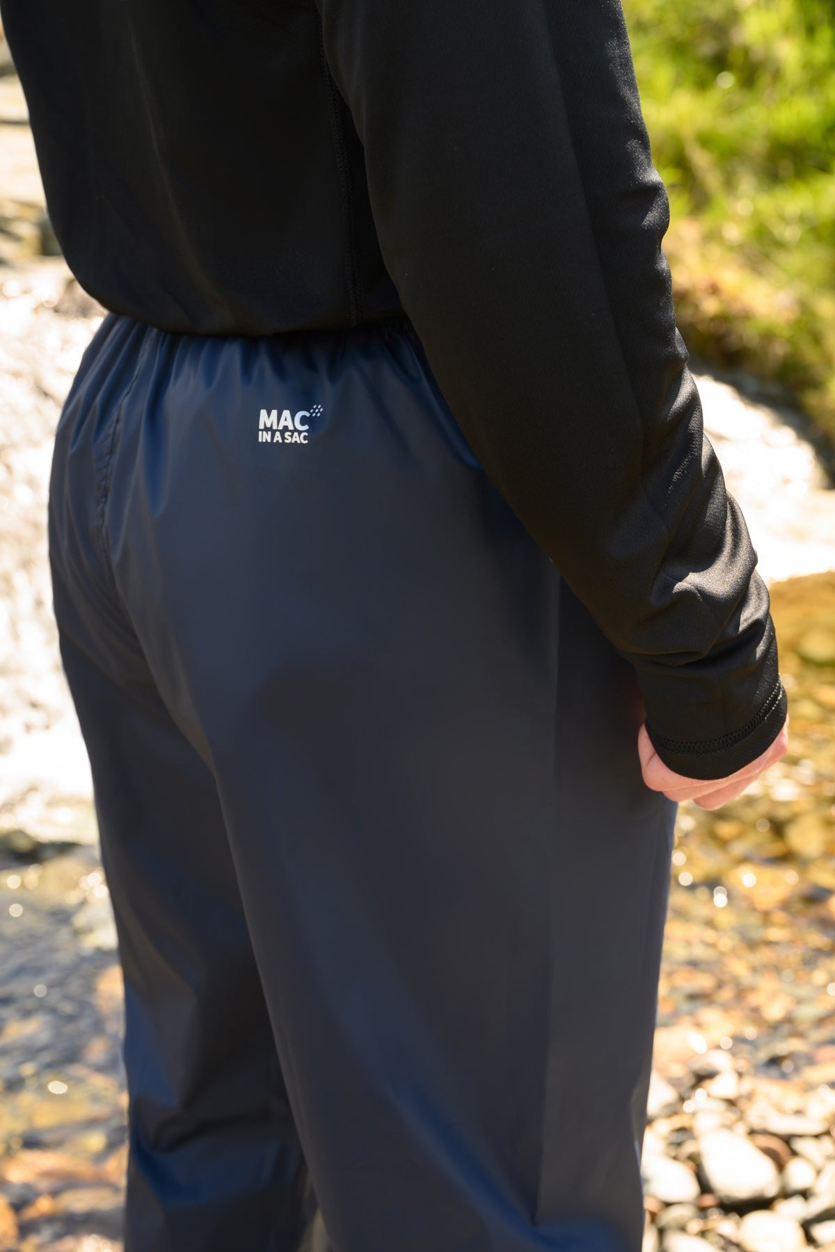 Αδιάβροχο Παντελόνι Mac In A Sac Origin Overtrousers Navy | www.lightgear.gr