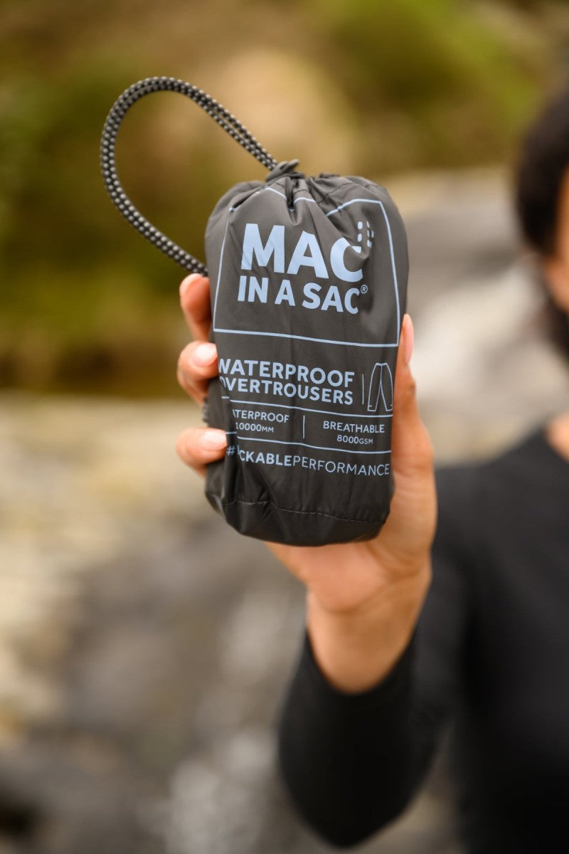 Αδιάβροχο Παντελόνι Mac In A Sac Origin Overtrousers Jet Black | www.lightgear.gr