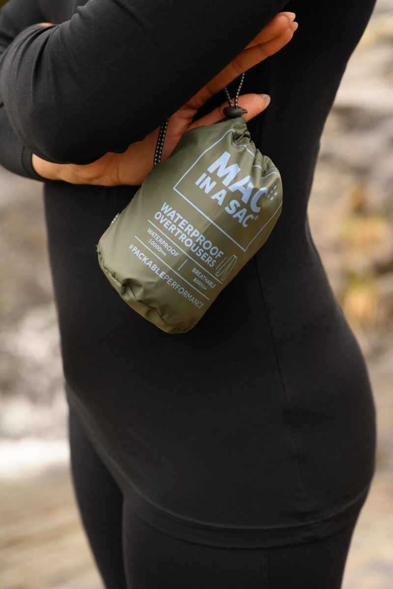 Αδιάβροχο Παντελόνι Mac In A Sac Origin Overtrousers Khaki | www.lightgear.gr