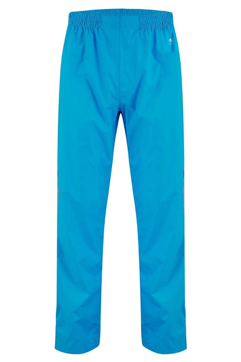 Αδιάβροχο Παντελόνι Mac In A Sac Origin Full Zip Overtrousers Neon Blue | www.lightgear.gr