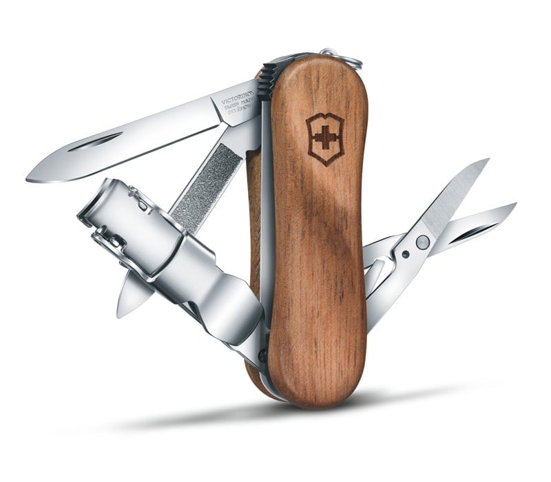 Πολυεργαλείο Victorinox Nailclip Walnut | www.lightgear.gr