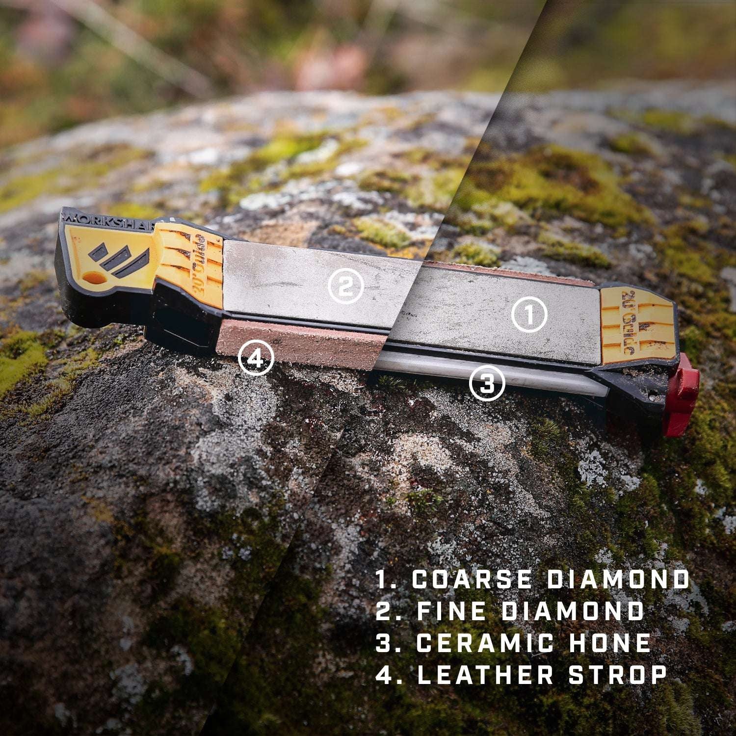Σύστημα Ακονίσματος Work Sharp Guided Field Sharpener 220/600 | www.lightgear.gr