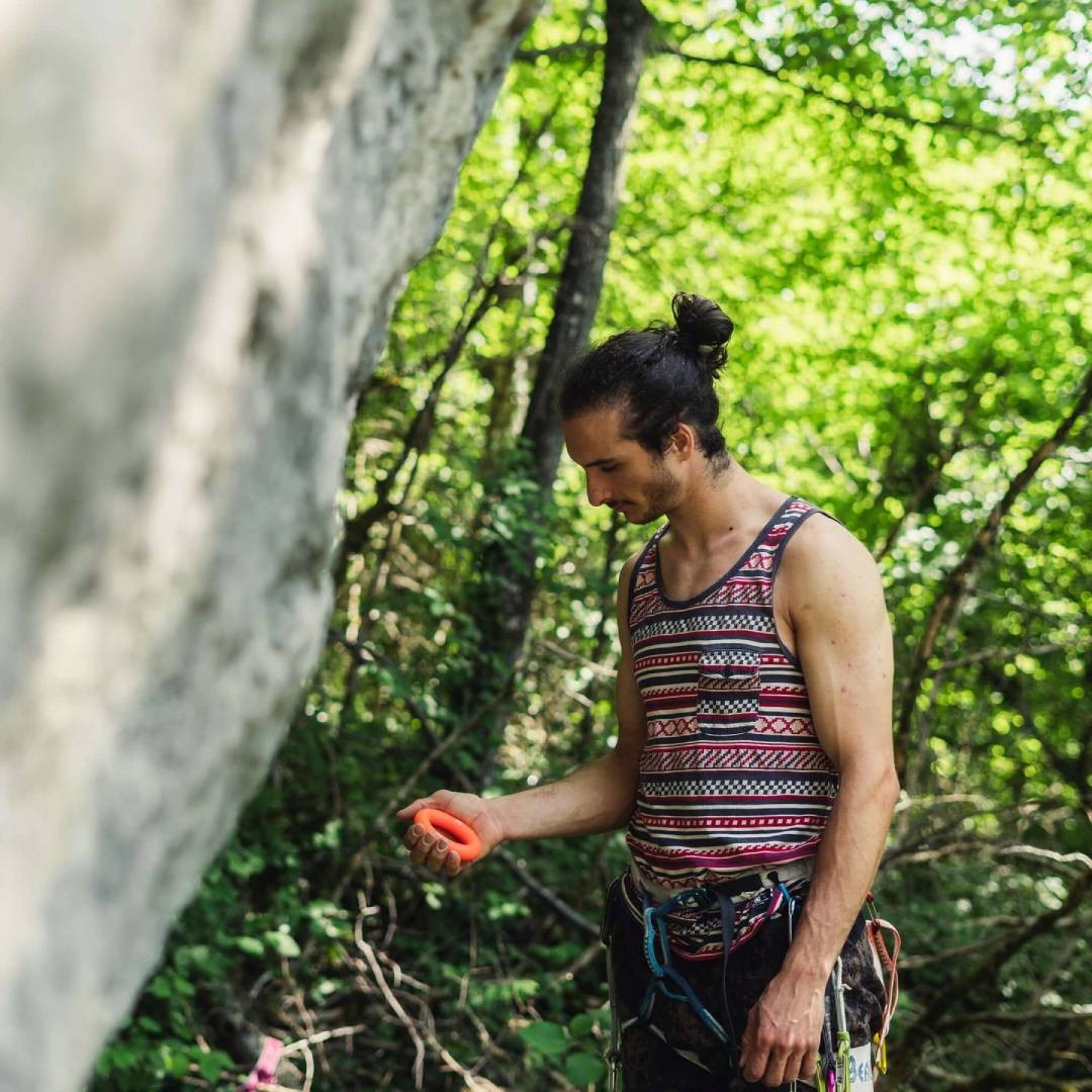 Δαχτυλίδι Ενδυνάμωσης Χεριού Υ&Υ Vertical Climbing Ring 25kg Blue | www.lightgear.gr