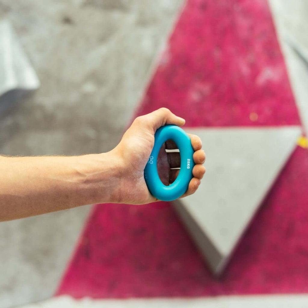 Δαχτυλίδι Ενδυνάμωσης Χεριού Υ&Υ Vertical Climbing Ring 25kg Blue | www.lightgear.gr