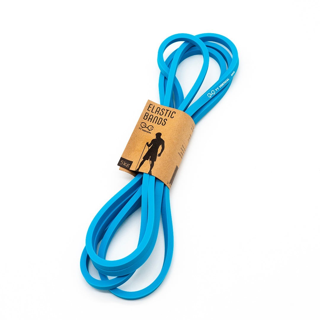 Ελαστικός Ιμάντας Ενδυνάμωσης Y&Y Vertical Elastic Bands 5kg Blue | www.lightgear.gr