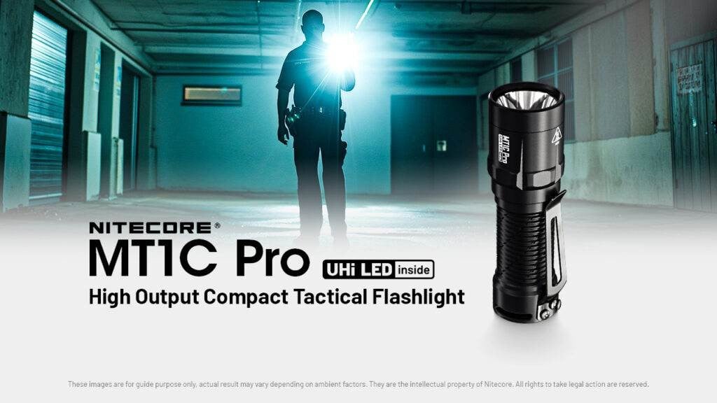 Επαναφορτιζόμενος Φακός Nitecore Multitask MT1C Pro | www.lightgear.gr