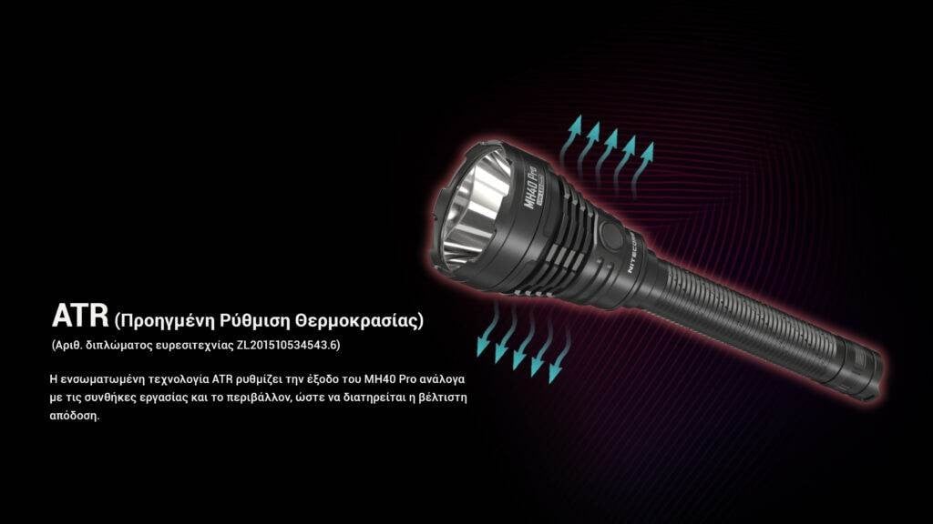 Επαναφορτιζόμενος Φακός Nitecore Multitask MH40 Pro | www.lightgear.gr