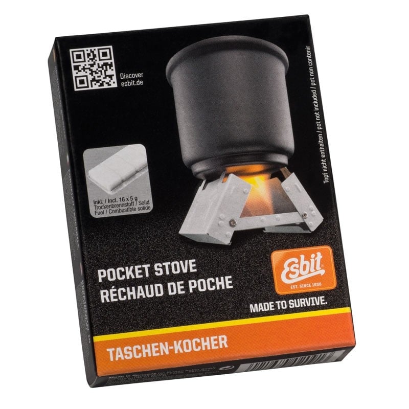 Εστία Στερεού Καυσίμου Esbit Μικρή 16x5gr | www.lightgear.gr