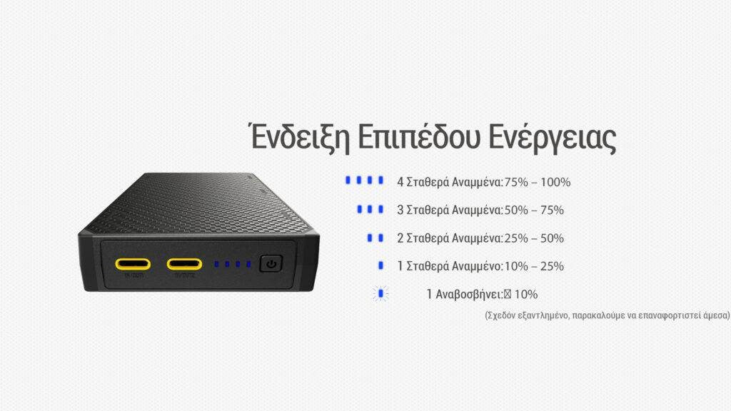 Powerbank Nitecore NB20000 - 20000mAh GEN3 | www.lightgear.gr