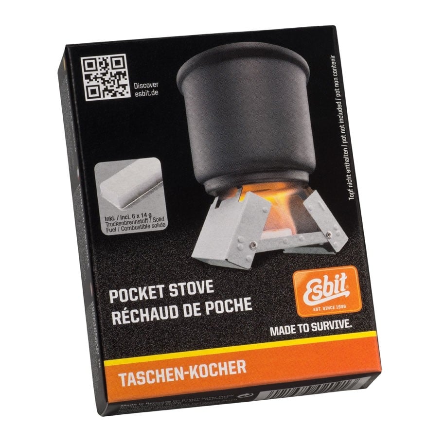 Εστία Στερεού Καυσίμου Esbit Μικρή 6x14gr | www.lightgear.gr