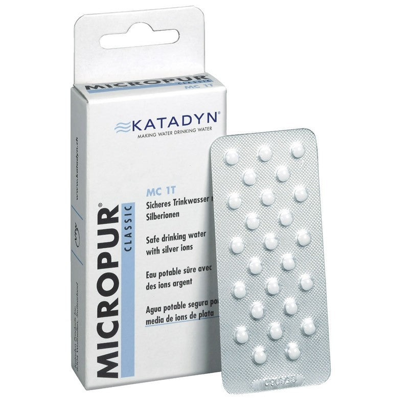 Δισκία Ταμπλέτες Συντήρησης Νερού Micropur Classic 1T, 100τεμ | www.lightgear.gr