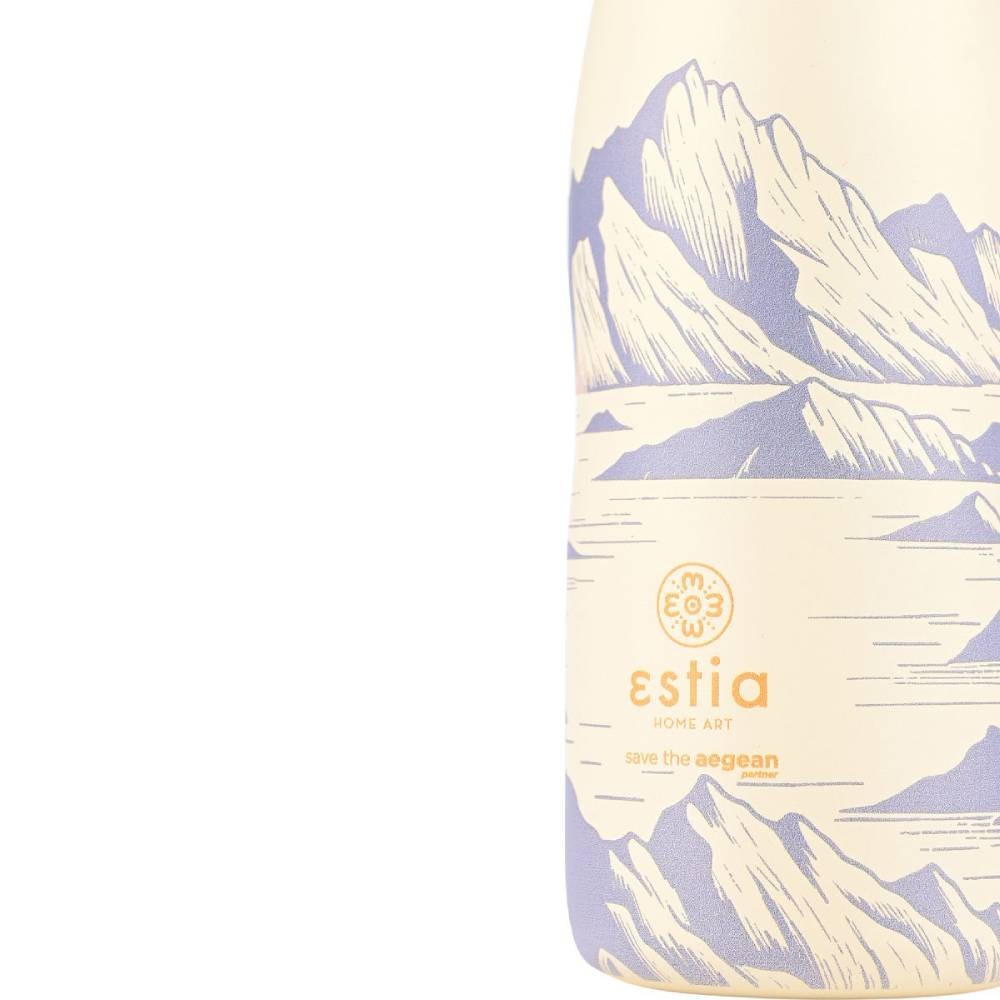Ανοξείδωτο Μπουκάλι Θερμός Estia Save the Aegean 500ml | www.lightgear.gr