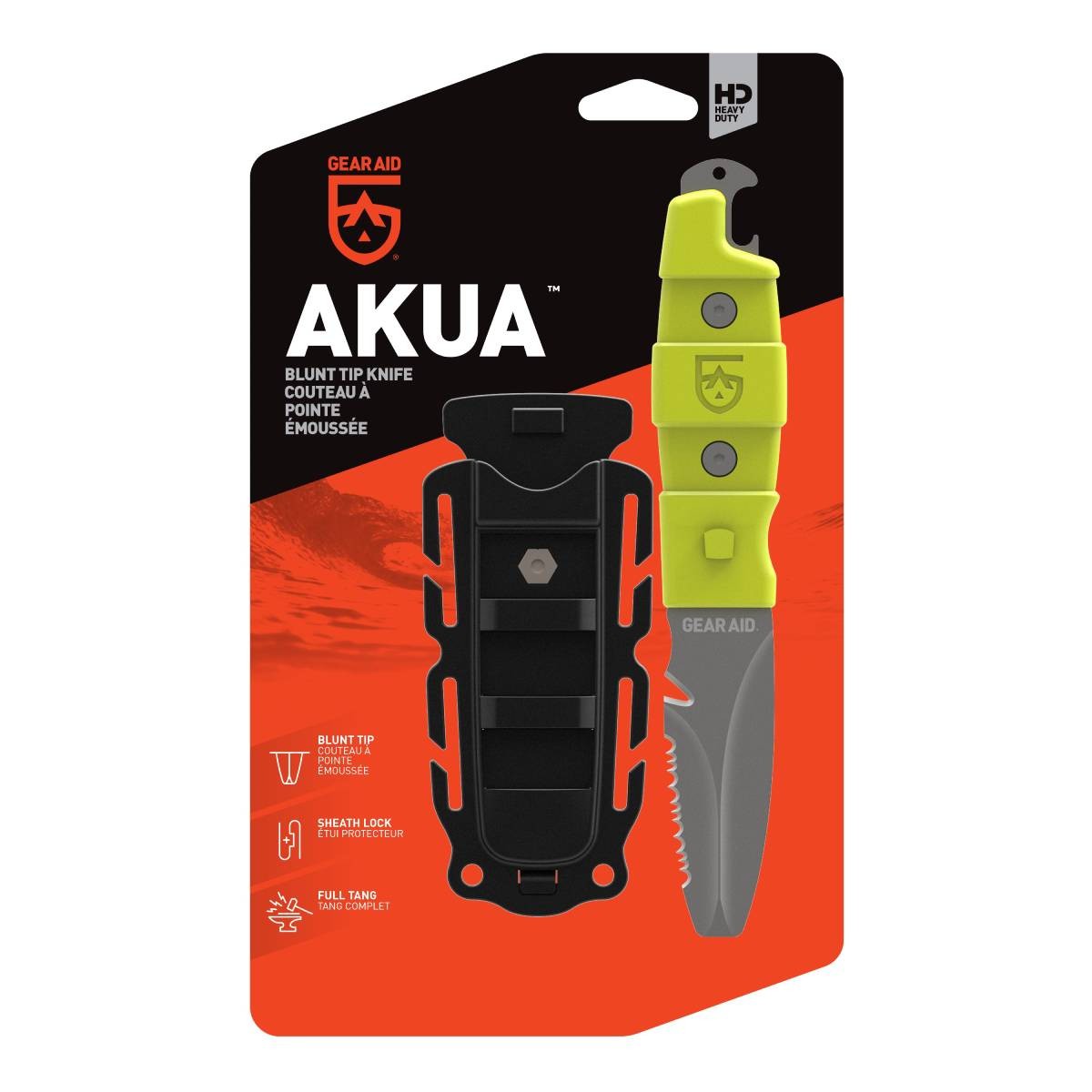 Μαχαίρι Καταδυτικό Gear Aid Akua | www.lightgear.gr